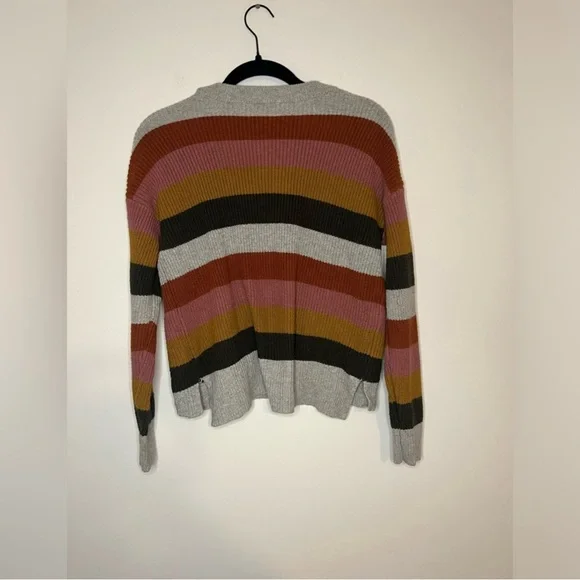 Madewell Patch Pocket Pullover Sweater Walton Stripe – Size Small - Picture 7 of 9